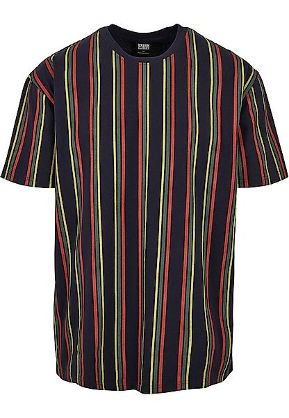 URBAN CLASSICS T-Shirt Urban Classics Herren Printed Oversized Retro Stripe günstig online kaufen