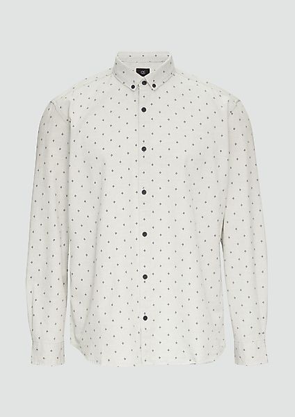 QS Langarmhemd Regular Fit: Hemd mit günstig online kaufen