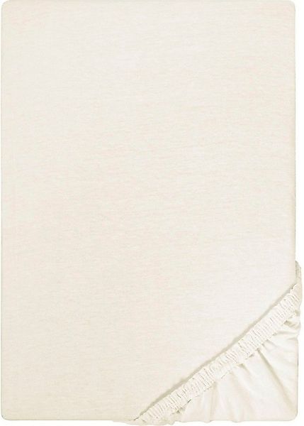 Biberna Spannbettlaken Leila, Jersey, Gummizug: rundum, (1 Stück), Bettlake günstig online kaufen