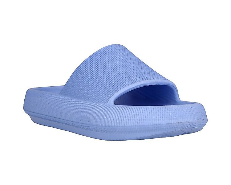 CRUZ Sandale Capri Slipper blau Damen Badeschuh günstig online kaufen