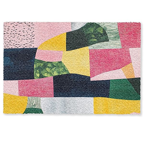 MuchoWow Fußmatte Abstrakt - Rosa - günstig online kaufen