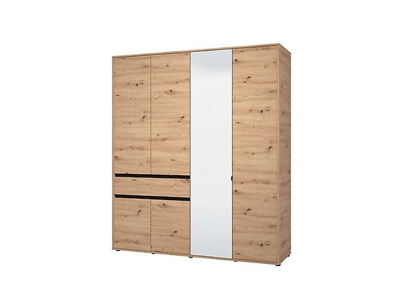 INOSIGN Kleiderschrank Corbet Schlafzimmerschrank, Drehtürenschrank, Wäsche günstig online kaufen
