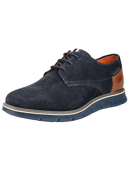 bugatti Halbschuhe Veloursleder Schnürschuh günstig online kaufen