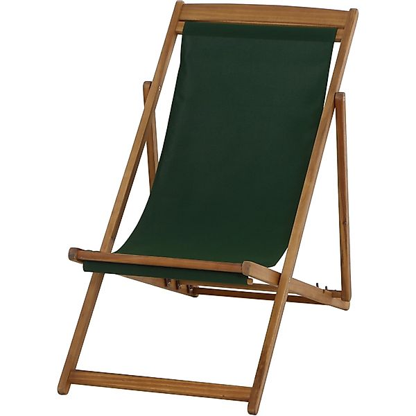 Siena Garden Beachliege Aviro 98,5 cm x 57 cm x 98 cm Grün FSC® günstig online kaufen