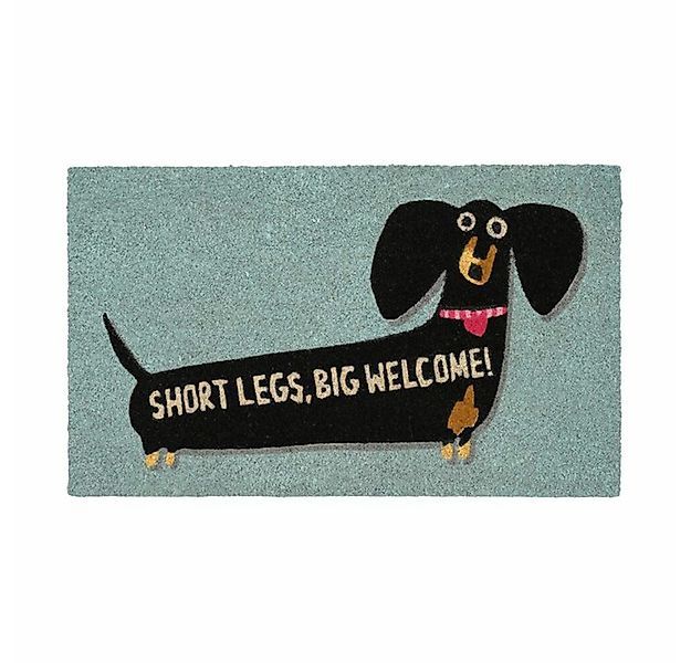 Giftcompany Fußmatte Dackel, Blau, 75 x 45 cm günstig online kaufen