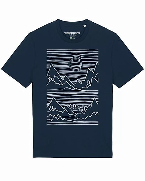 wat? Apparel Print-Shirt Mountains (1-tlg) günstig online kaufen