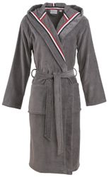 Carl Ross Unisex-Bademantel, Langform, Baumwolle, Kapuze, günstig online kaufen