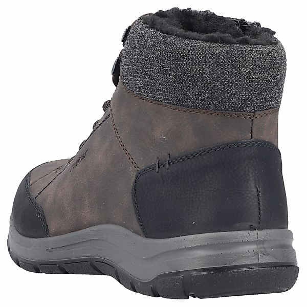 Rieker Schnürstiefelette "Rieker Stiefelette Lederimitat/Textil" günstig online kaufen