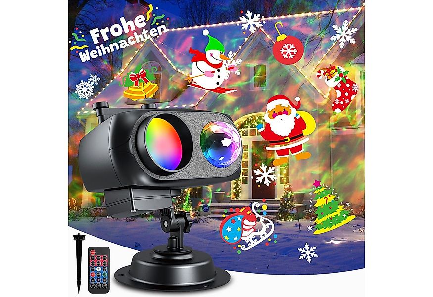 ANYSUN Projektionslampe LED Dekolicht Projektionslicht Halloween Weihnachte günstig online kaufen