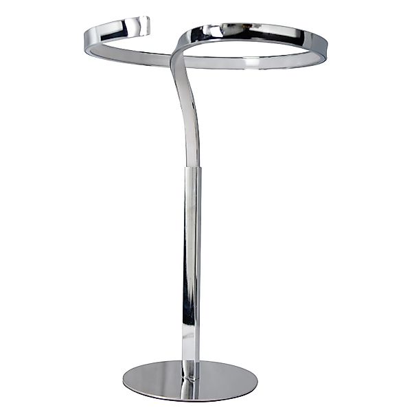 Näve LED-Tischleuchte Loop Line Chrome 38 cm günstig online kaufen