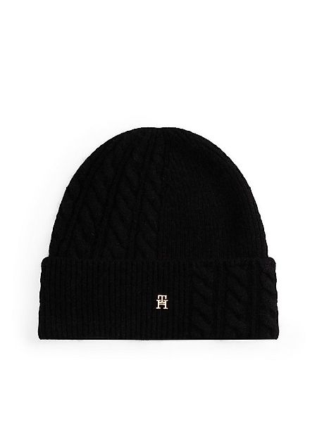 Tommy Hilfiger Beanie TH ELEVATED CHIC FLUFFY flauschig, mit Wolle, ca. 25x günstig online kaufen