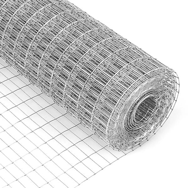 Costway Drahtgitter Feinmaschig 15 m x 0,6 m 50 x 25 mm Maschenloch günstig online kaufen