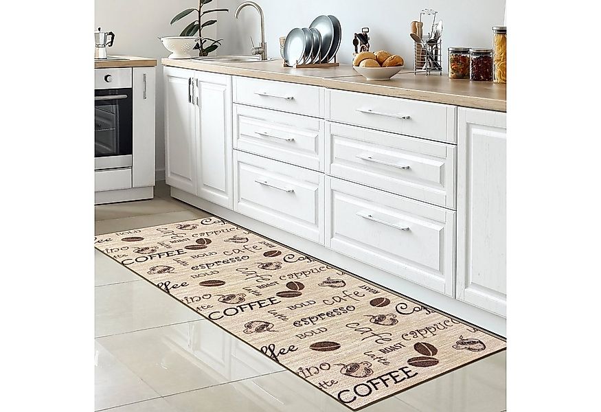 Carpetia Küchenläufer Küchenteppich Modern, rechteckig, Höhe: 5 mm, rutschh günstig online kaufen