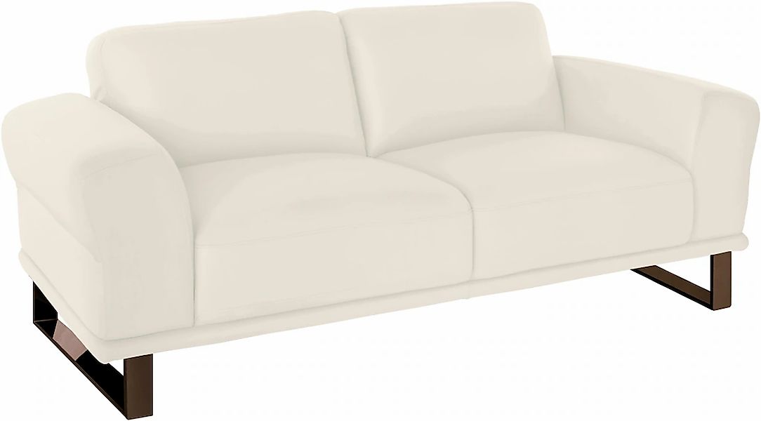 W.SCHILLIG 2-Sitzer »montanaa« mit Metallkufen in Bronze pulverbeschichtet, günstig online kaufen