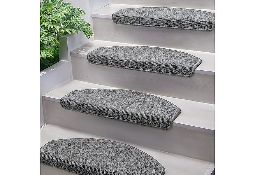 Björn&Schiller Stufenmatte Rutschfest Treppenmatten Halbrund, Treppenteppic günstig online kaufen