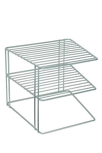 Metaltex Schrankeinsatz Küchenschrank Tellerregal Eckschrankeinsatz Eckrega günstig online kaufen