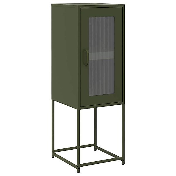 vidaXL Sideboard Sideboard Olivgrün 36x39x107 cm günstig online kaufen