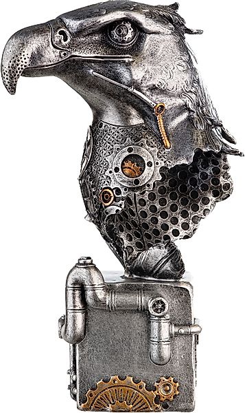 Casablanca by Gilde Tierfigur "Skulptur Steampunk Eagle", mit kupferfarbene günstig online kaufen