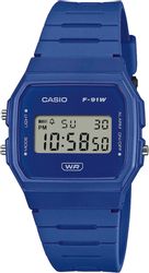 CASIO Quarzuhr Casio F-91WB-2A1EF Herrenuhr Timeless günstig online kaufen