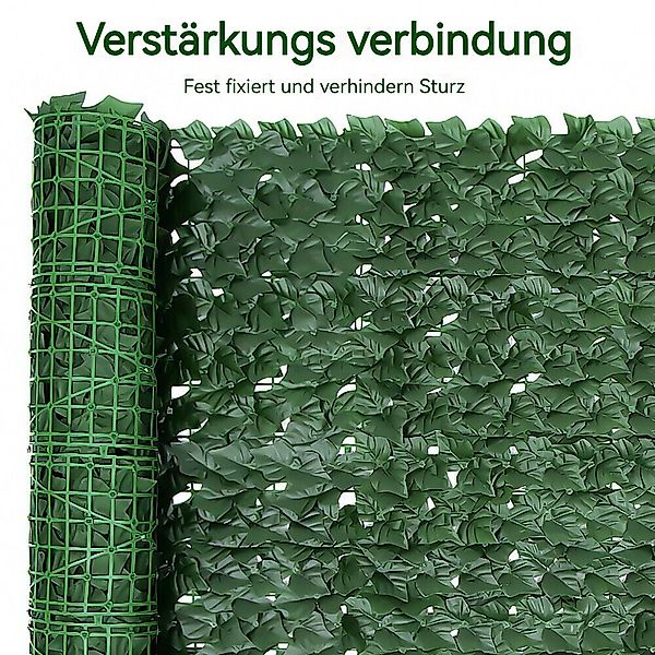 BlingBin Balkonsichtschutz Künstliche Efeu Hecke Sichtschutzhecke günstig online kaufen