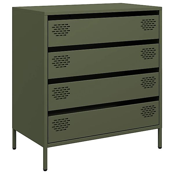 vidaXL Sideboard Sideboard Olivgrün 68x39x73,5 cm günstig online kaufen