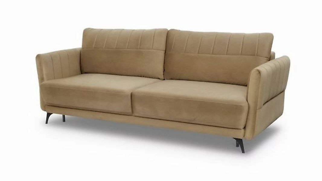 Siblo 3-Sitzer Valeria, Modernes Sofa mit Bettkasten günstig online kaufen