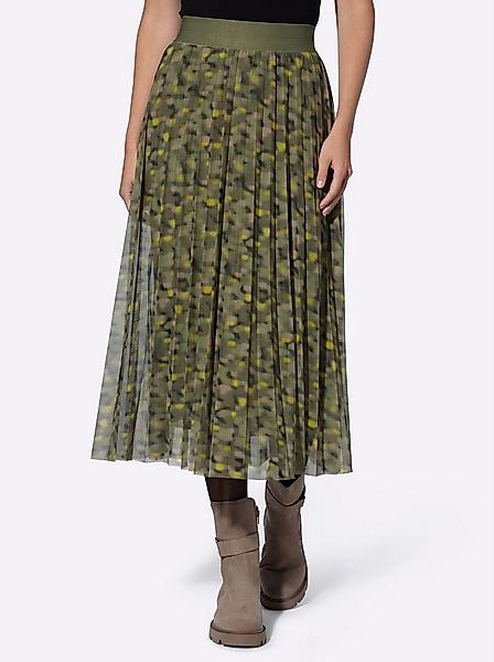 heine A-Linien-Rock Plisseerock . günstig online kaufen