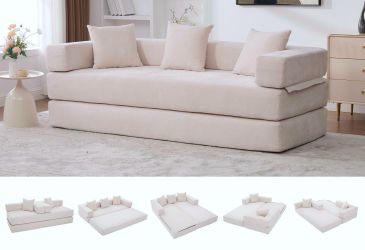 LVHOM Loungesofa 3 Sitzer Sofa mit günstig online kaufen