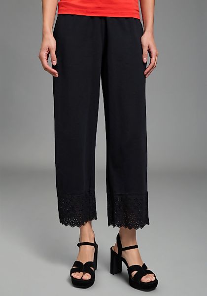 Laura Scott Culotte wadenlange Schnittform, weite Beinform, aus Baumwolle u günstig online kaufen