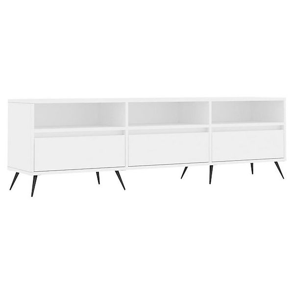 vidaXL TV-Schrank TV-Schrank Weiß 150x30x44,5 cm Spanplatte günstig online kaufen