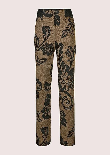 MADELEINE Jerseyhose "Jacquardhose Jacquardhose mit floralem Muster" günstig online kaufen