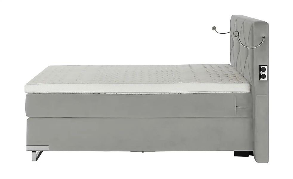 Musterring Boxspringbett Premiumversion Dubai ¦ grau ¦ Maße (cm): B: 177 H: günstig online kaufen