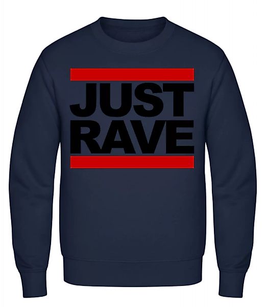 Just Rave Logo · Männer Pullover günstig online kaufen