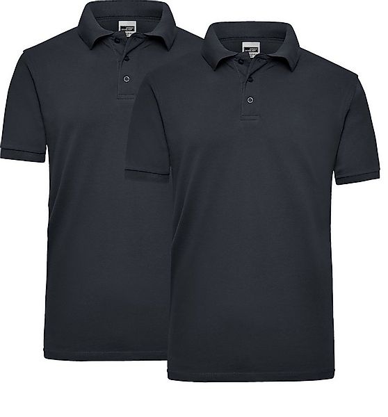 James & Nicholson Poloshirt Doppelpack Robustes und strapazierfähiges Herre günstig online kaufen