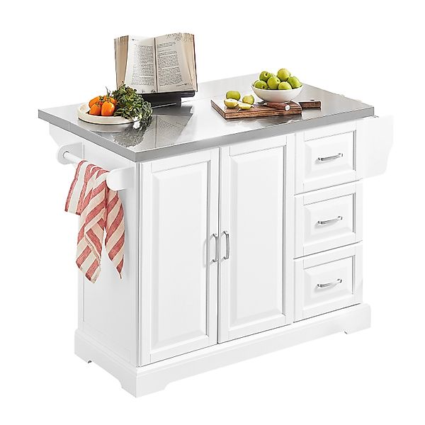 SoBuy Küchenwagen FKW41, Küchenschrank Sideboard Kücheninsel günstig online kaufen