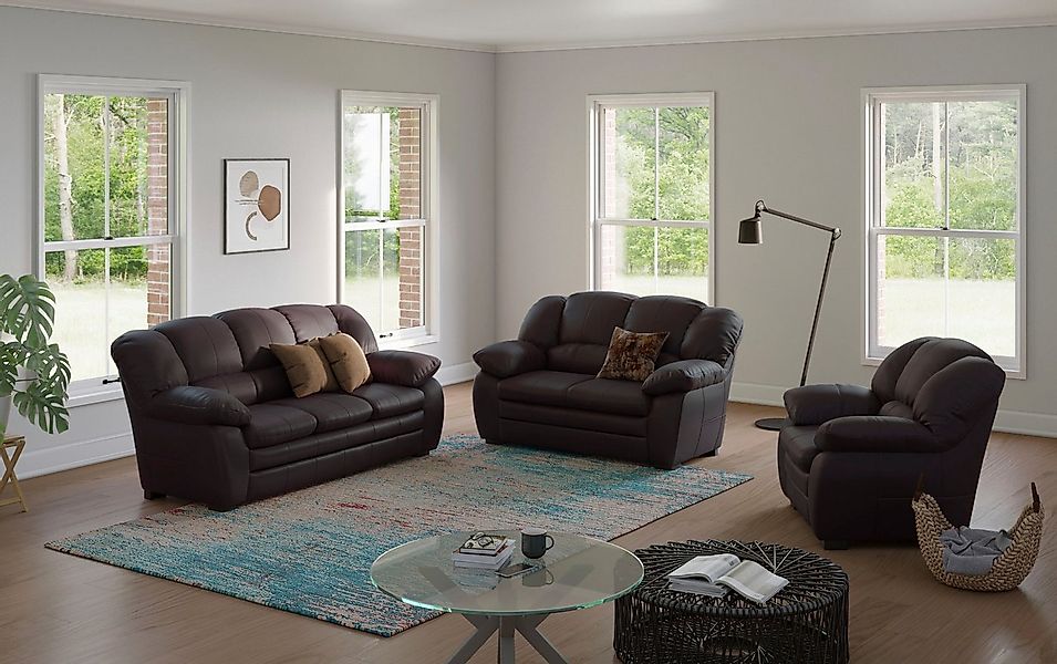 COTTA Polstergarnitur Casino, Sofa Set, 3-2-1 Sitzer, Wohnzimmer Garnitur, günstig online kaufen