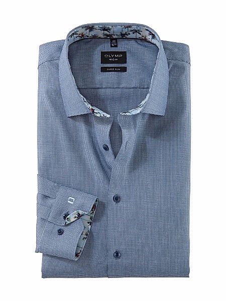 OLYMP Businesshemd "No 6 six" Manschetten und Krageninnenseite mit kontrast günstig online kaufen