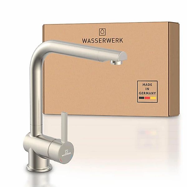 WASSERWERK Spültischarmatur »WK 4, Wasserhahn, Küche, Einhebelmischer« günstig online kaufen