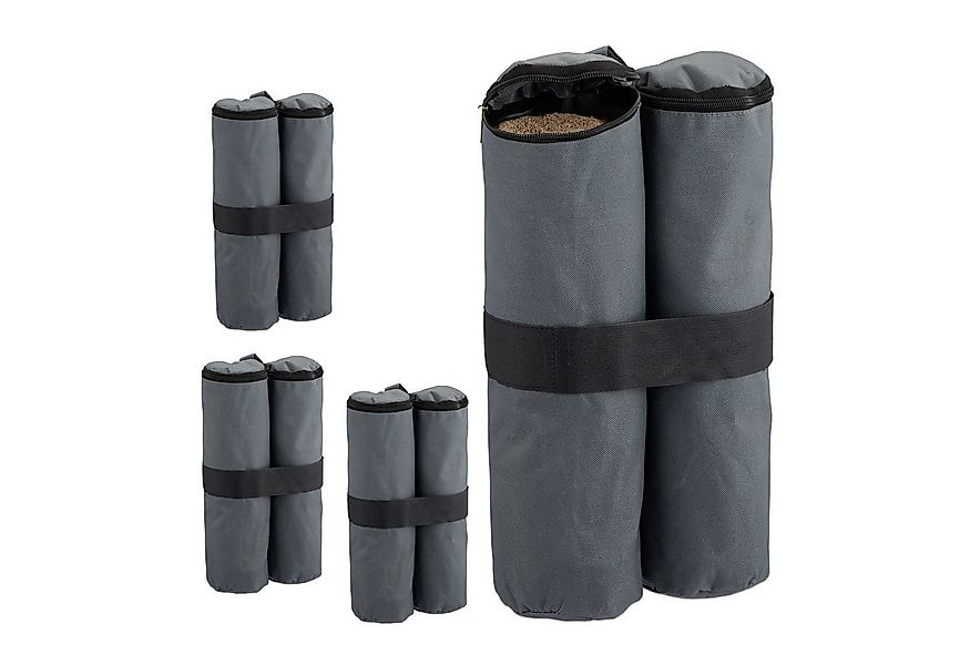 relaxdays Pavillon-Sandsäcke 4er Set, Pavillons, (4er Set) günstig online kaufen