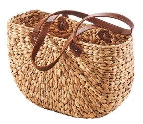 Kobolo Shopper Korbtasche aus Wasserhyazinthe - günstig online kaufen