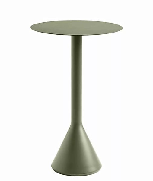 Stehtisch Palissade Cone metall grün / Ø 60 x H 105 cm - Stahl - Hay - Grün günstig online kaufen