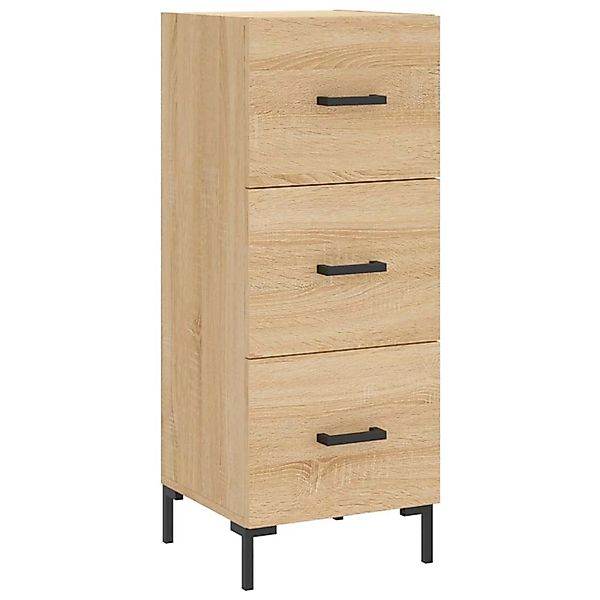 vidaXL Sideboard Sonoma-Eiche 34,5x34x90 cm Holzwerkstoff 828607 günstig online kaufen