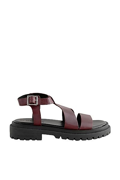 Next Breite Sandalen mit gekreuzten Riemen Keilsandalette (1-tlg) günstig online kaufen