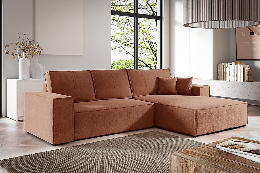 Fun Möbel Ecksofa Schlafsofa Sofa CORUNIA günstig online kaufen