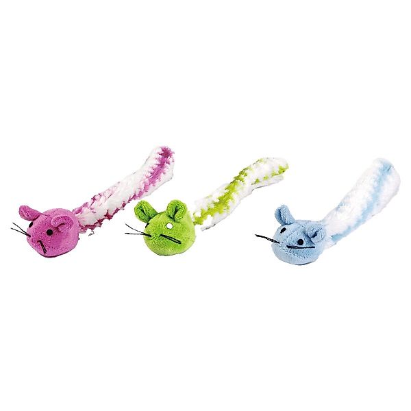 Beeztees Tierkuscheltier Katzenspielzeug Fluffel Plüsch günstig online kaufen