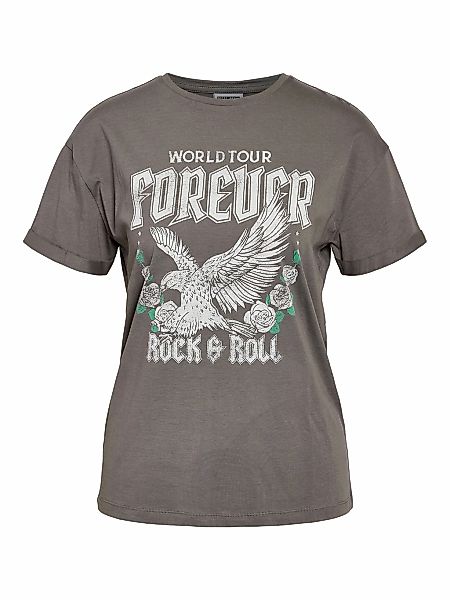 Noisy may Kurzarmshirt "NMBRANDY FRONTPRINT S/S TOP JRS NOOS" günstig online kaufen