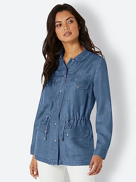 creation L Blusenblazer Lyocell-Blusenblazer günstig online kaufen