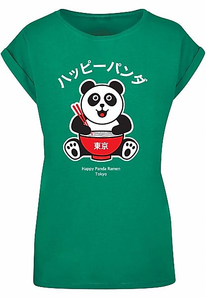 Merchcode T-Shirt "Merchcode Damen Ladies TORC - Happy Panda T-Shirt", (1 t günstig online kaufen