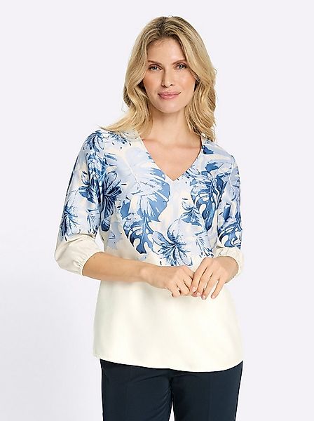 Sieh an! Klassische Bluse 3/4-Arm-Bluse 3/4-Arm günstig online kaufen