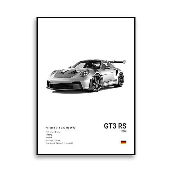 TPFLiving Kunstdruck OHNE RAHMEN, Supersportwagen-Kunst für günstig online kaufen